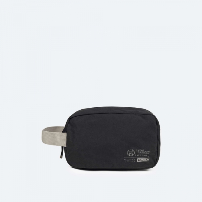 TECA RECYCLED TOILETRY C/BLACK - NEGRO