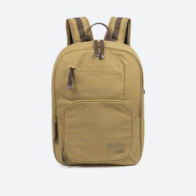 TECA RECYCLED BACKPACK DOUBLE C/HONEY - CAMEL