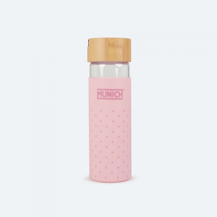 Botella MUNICH transparente borosilicato -