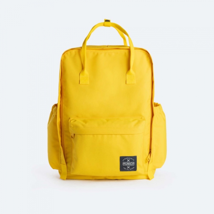 BACKPACK COUR BACKPACK COUR LARGE MOUTARD - AMARILLO