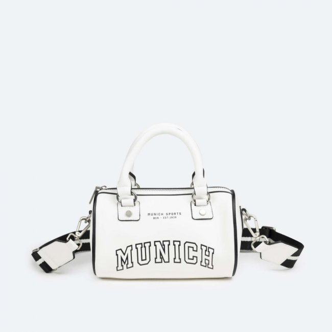 COURT CROSSBODY BARREL C/WHITE - BLANCO