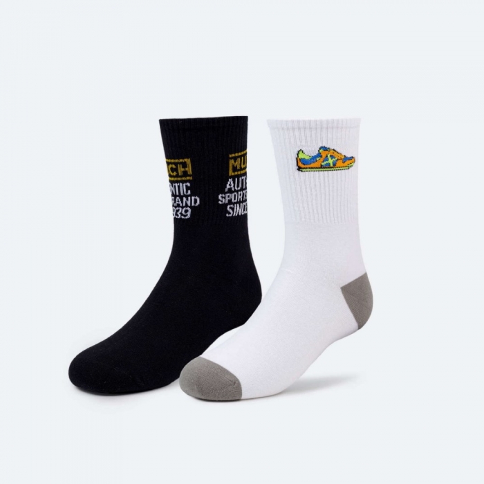 Calcetines MUNICH fashion socks largo de algodón-poliamida-elastano mix -