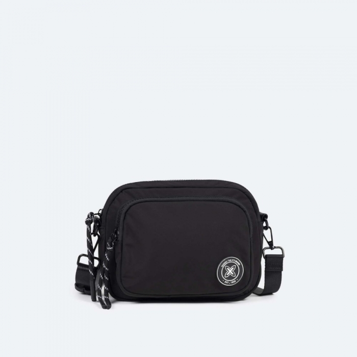 SHALLOW CROSSBODY CAMERA C/BLACK - NEGRO