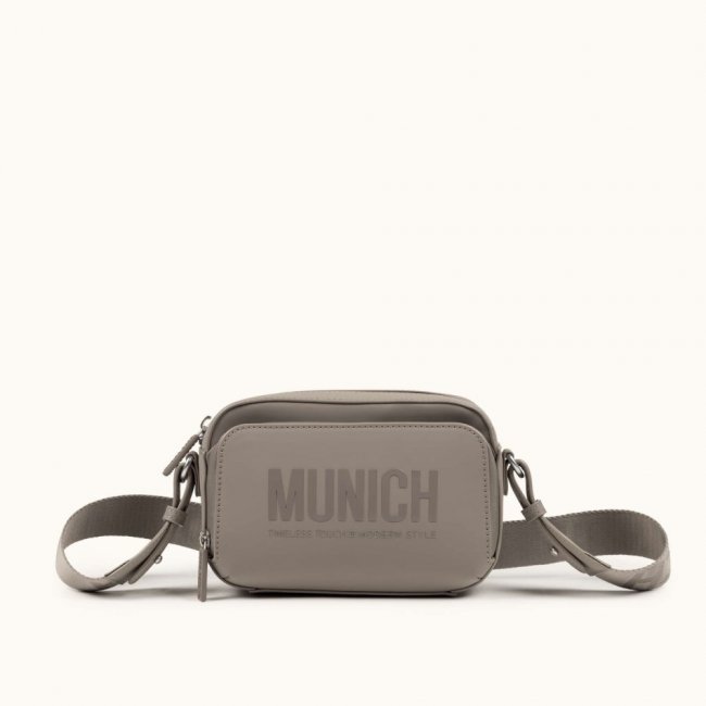 ESSENCE RECYCLED FW25 CROSSBODY CAMERA C/TAUPE - MARRÓN