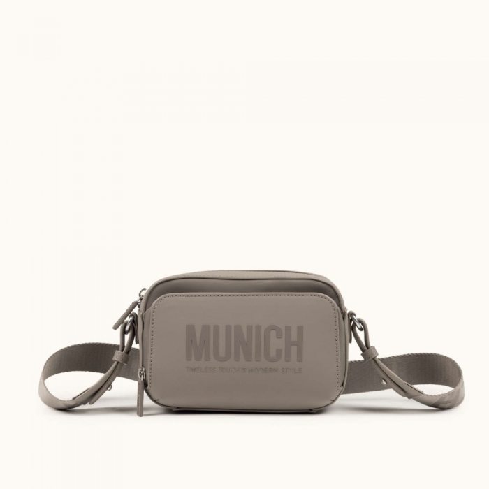 ESSENCE RECYCLED FW25 CROSSBODY CAMERA C/TAUPE - MARRÓN