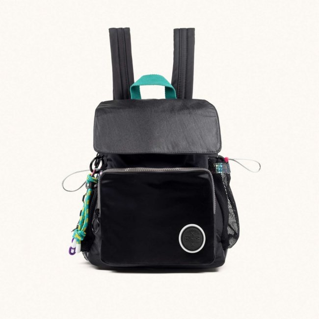 DEEP RECYCLED FW25 BACKPACK C/BLACK - NEGRO