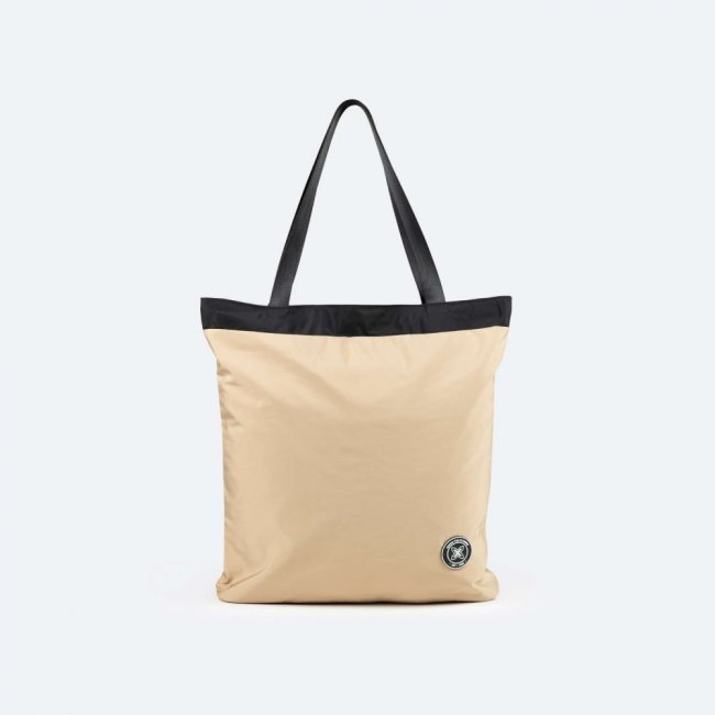 SHALLOW TOTE BACKPACK C/BEIGE - BEIGE