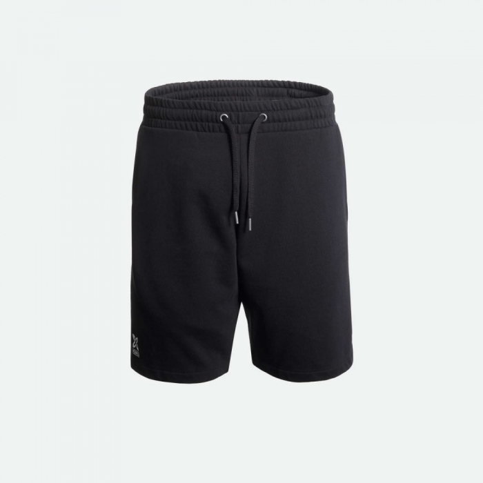 Pantalón corto MUNICH de algodón negro - NEGRO