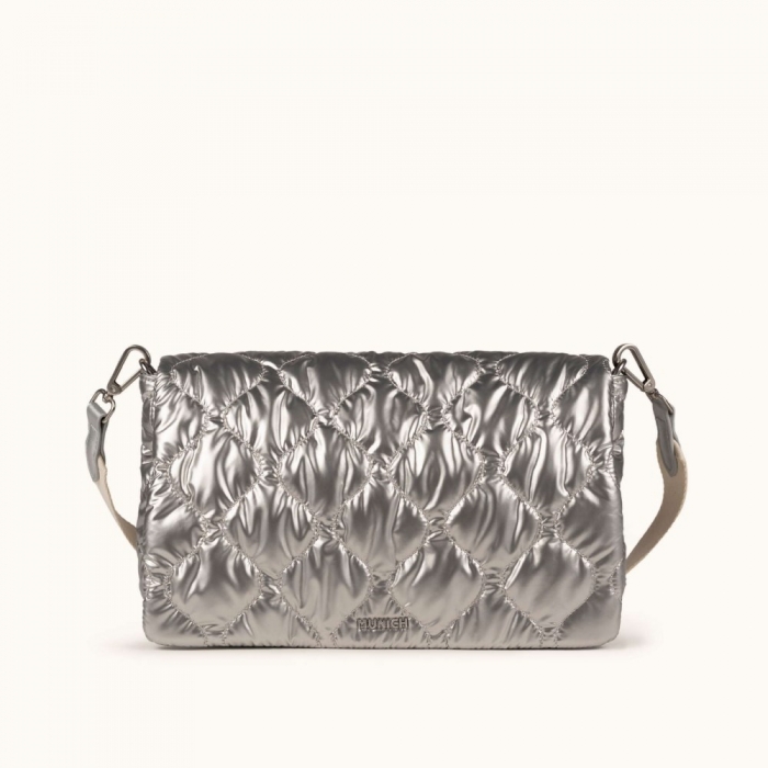 COVER FW25 CROSSBODY MESSENGER C/SILVER - PLATEADO