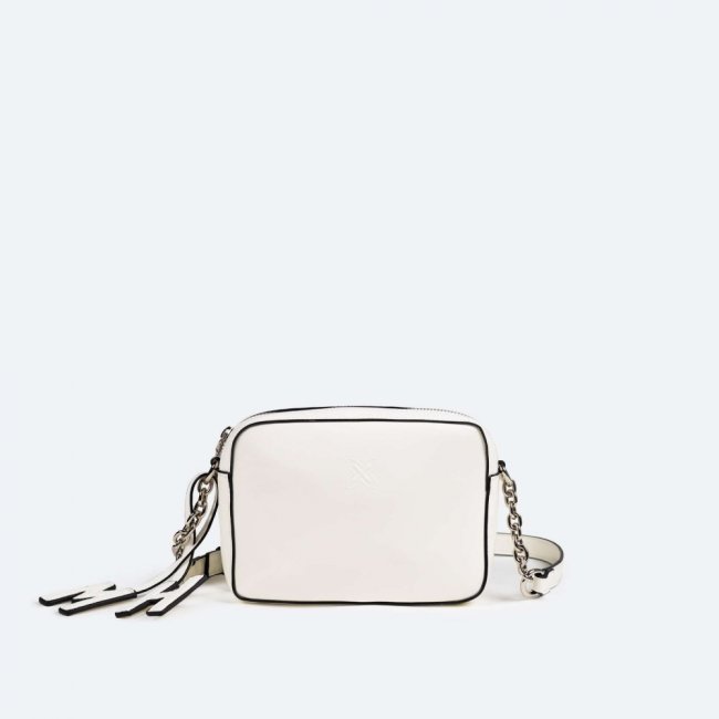 MH CROSSBODY CAMERA C/WHITE - BLANCO