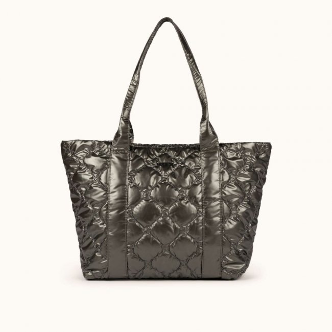 COVER FW25 SHOPPER C/KHAKI - VERDE