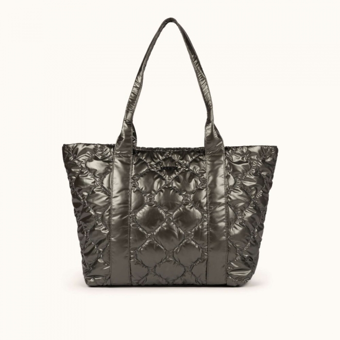 COVER FW25 SHOPPER C/KHAKI - VERDE