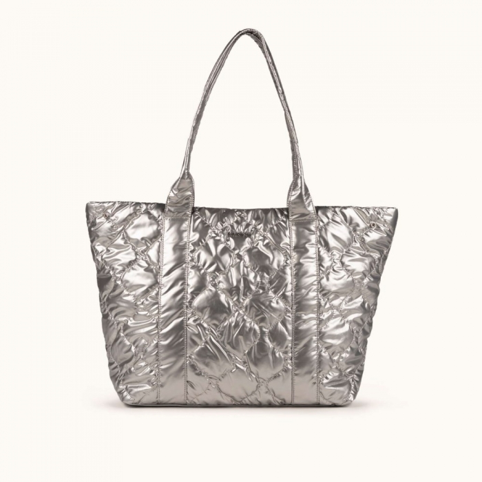 COVER FW25 SHOPPER C/SILVER - PLATEADO