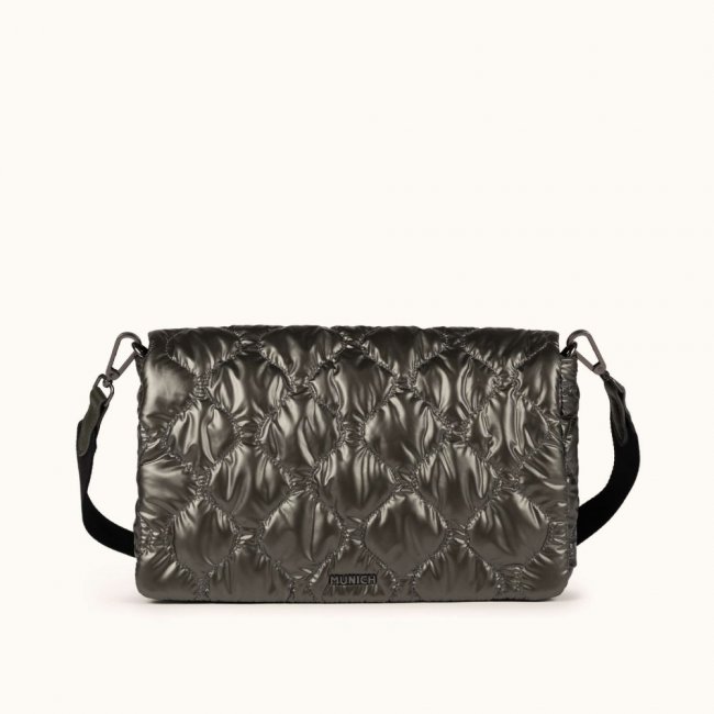 COVER FW25 CROSSBODY MESSENGER C/KHAKI - VERDE