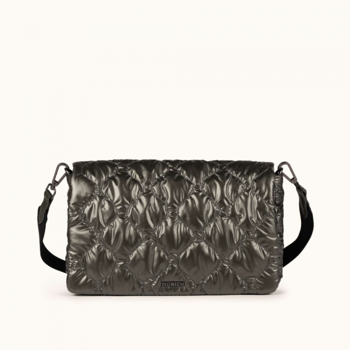 COVER FW25 CROSSBODY MESSENGER C/KHAKI - VERDE