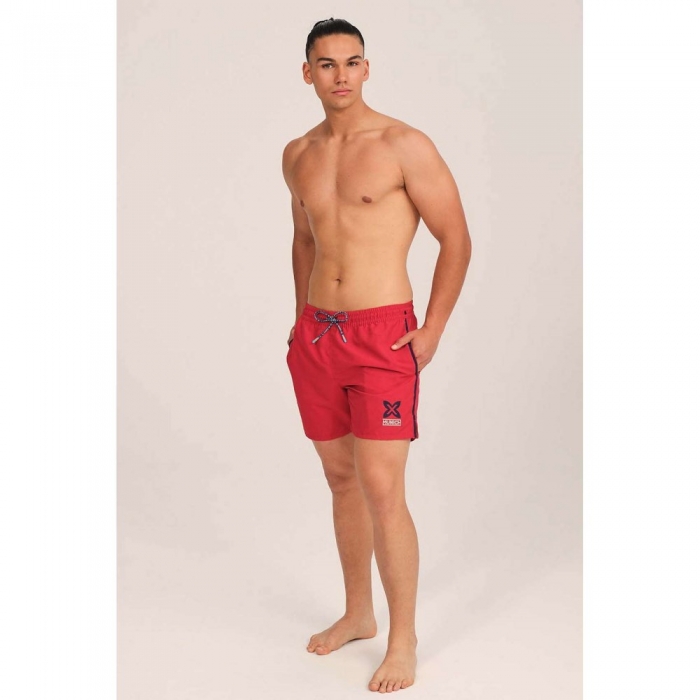 BAÑADOR HOMBRE LARGO ROJO -