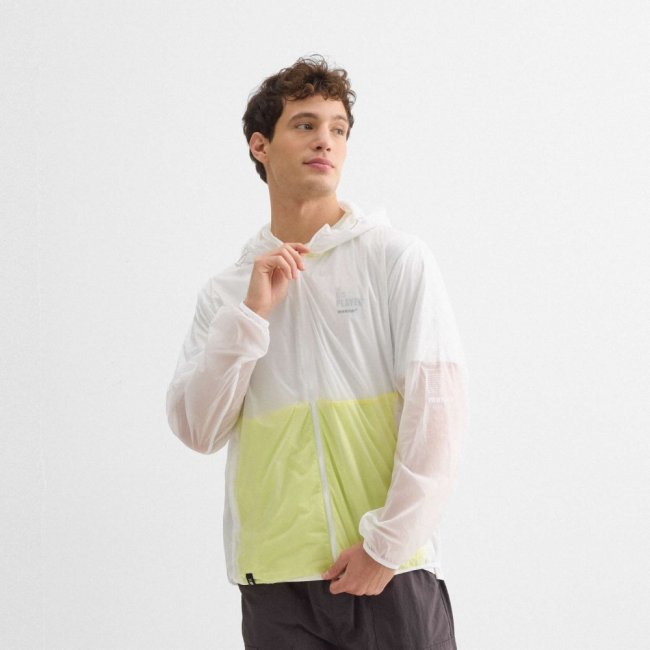 Corta vientos MUNICH streetwear de poliamida amarillo - AMARILLO