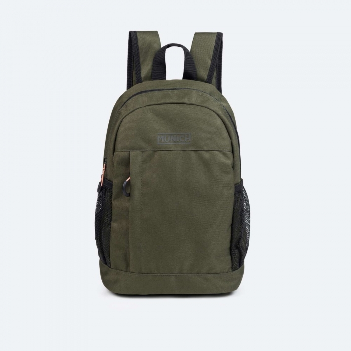 GYM SPORTS BACKPACK SLIM SMALL KHAKI - CAQUI