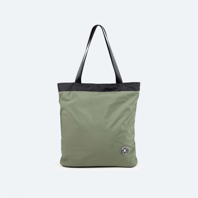 SHALLOW TOTE BACKPACK C/GREEN - VERDE