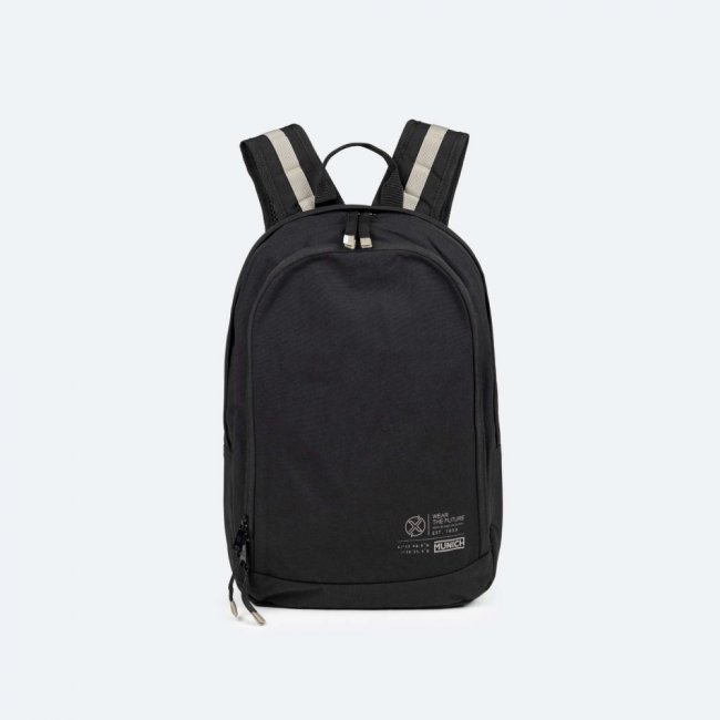 TECA RECYCLED BACKPACK C/BLACK - NEGRO