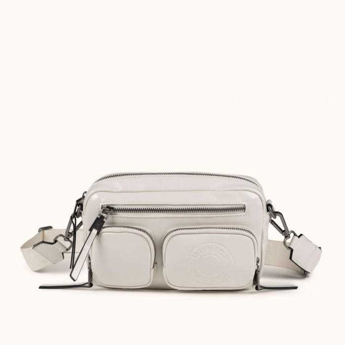 MH FW25 CROSSBODY CAMERA C/WHITE - BLANCO