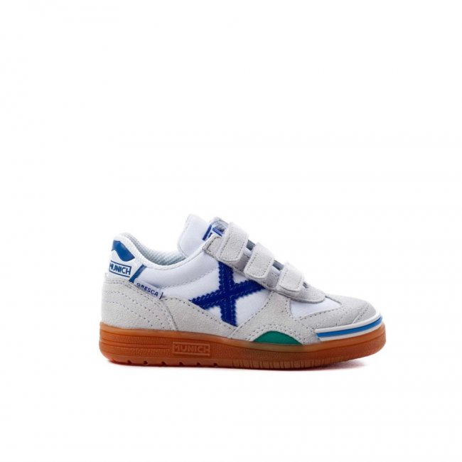 GRESCA KID VELCRO® 604 - BLANCO