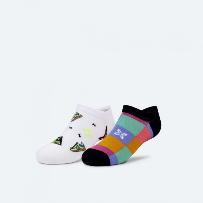 Calcetines MUNICH invisible fashion socks de algodón-poliamida-elastano funny -