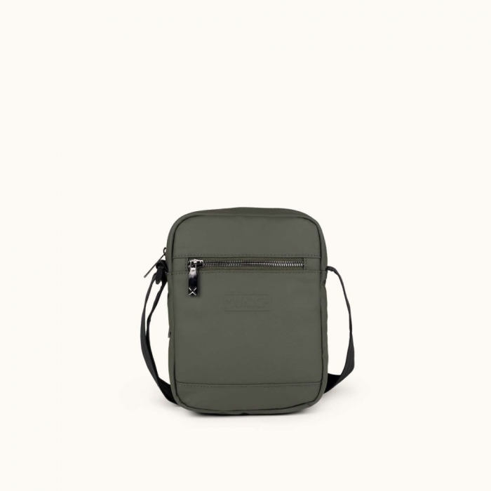 PEAK RECYCLED FW25 CROSSBODY C/KHAKI - VERDE