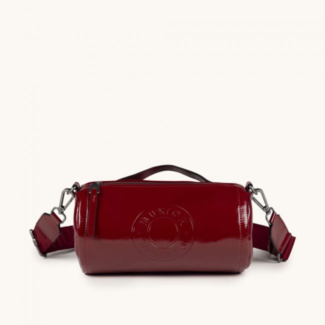 MH FW25 CROSSBODY BARREL C/RED - ROJO