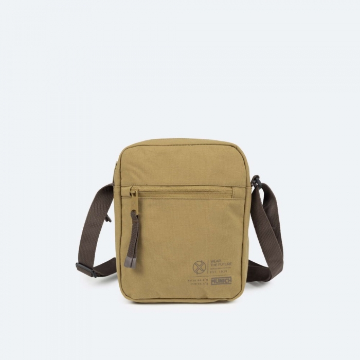 TECA RECYCLED CROSSBODY C/HONEY - CAMEL