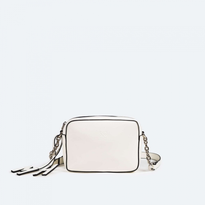 MH CROSSBODY CAMERA C/WHITE - BLANCO