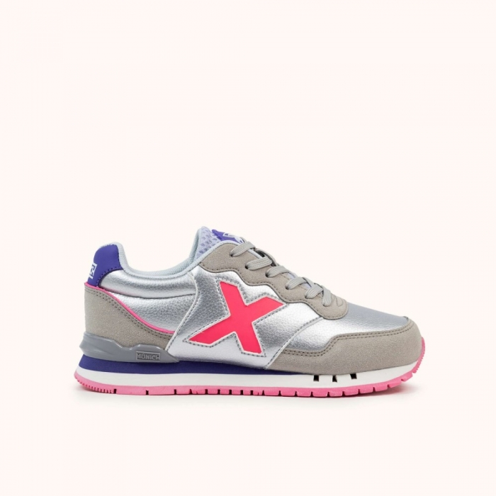 MUNICH DASH KID 169 - PLATEADO