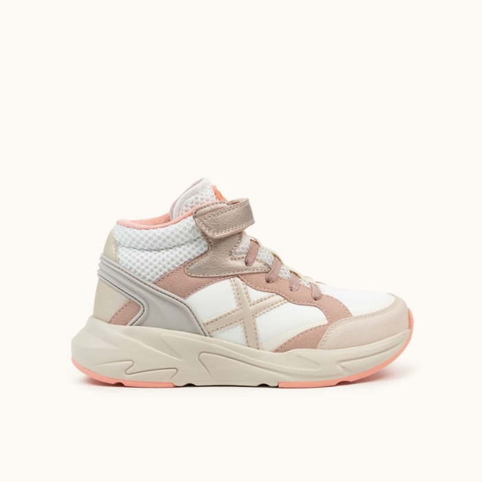 MUNICH MINI TRACK BOOT VCO 30 - BLANCO