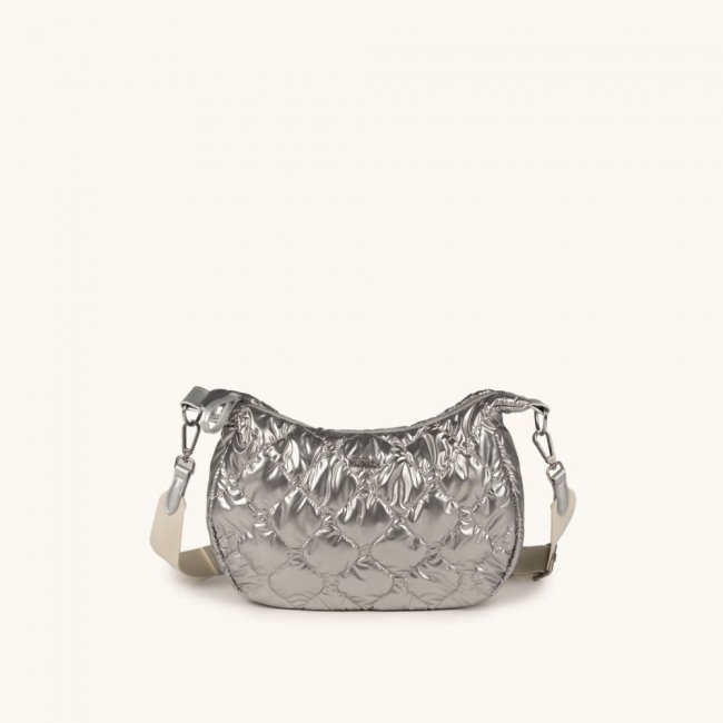 COVER FW25 CROSSBODY HOBO C/SILVER - PLATEADO