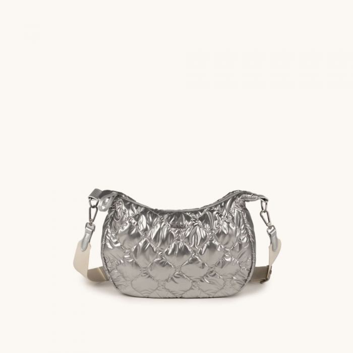 COVER FW25 CROSSBODY HOBO C/SILVER - PLATEADO