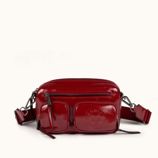 MH FW25 CROSSBODY CAMERA C/RED - ROJO