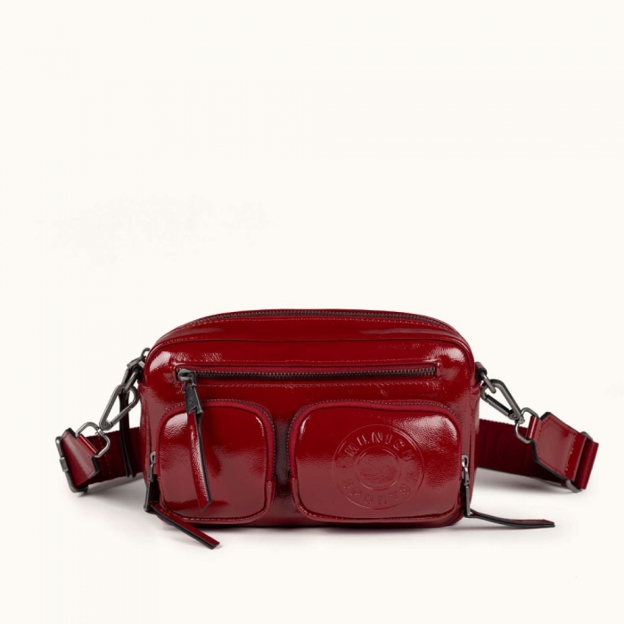 MH FW25 CROSSBODY CAMERA C/RED - ROJO