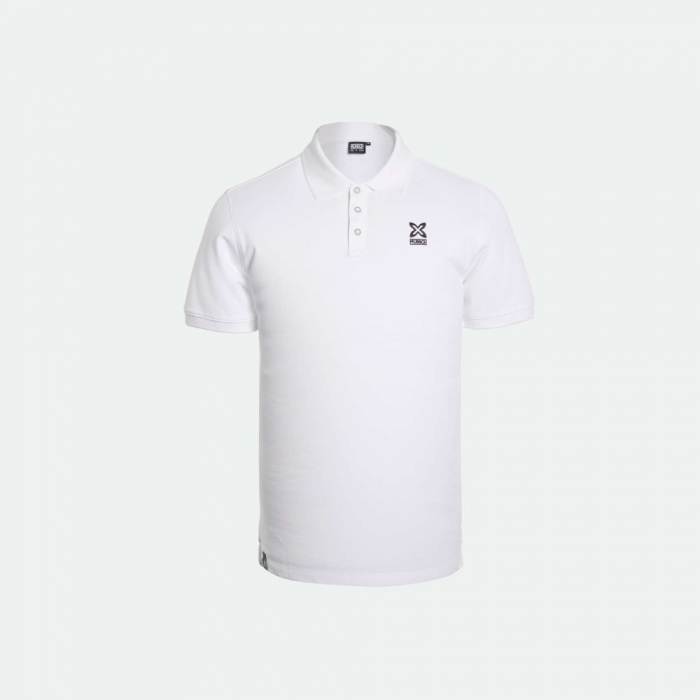 Polo MUNICH de algodón blanco - BLANCO