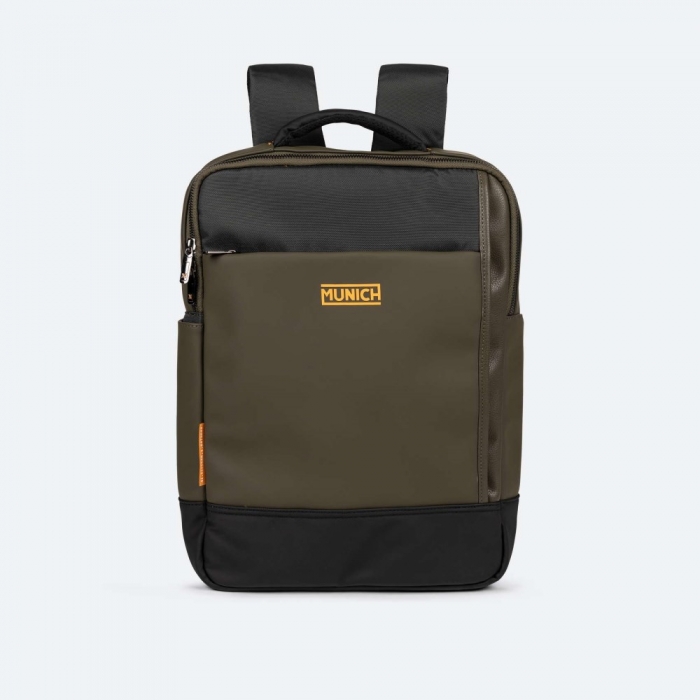 JUNGLE BACKPACK SQUARE KHAKI - CAQUI