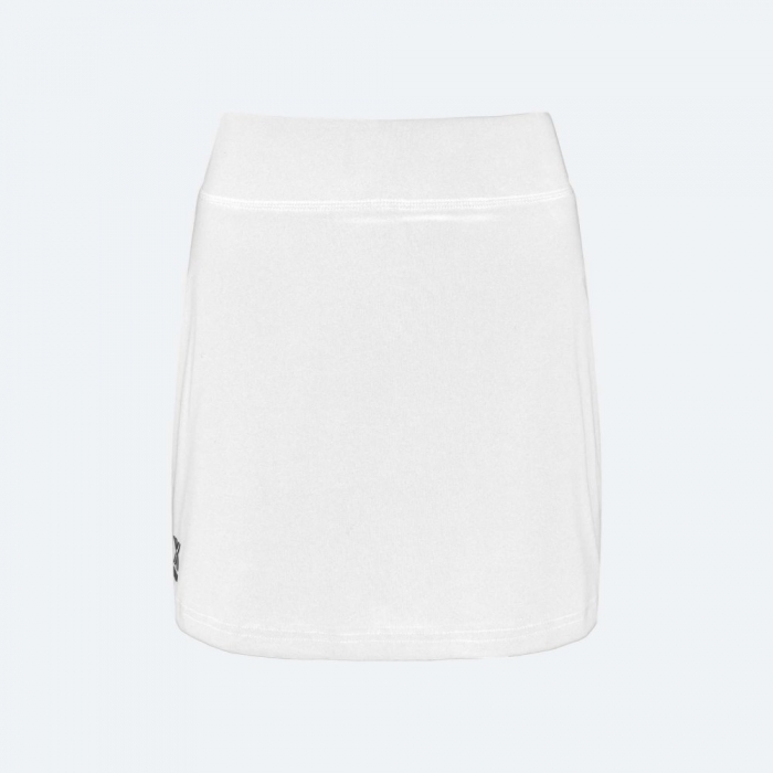 Falda MUNICH Winner de poliéster-elastano blanco - BLANCO