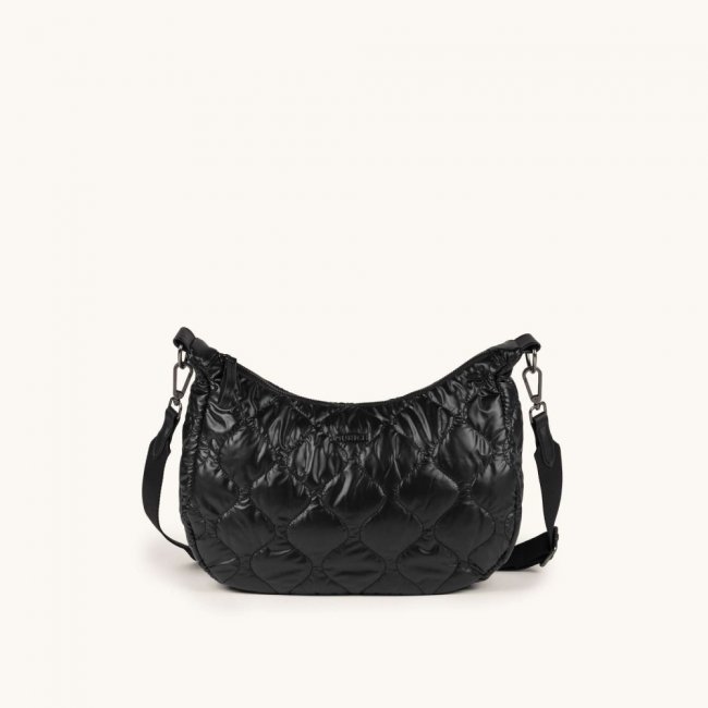 COVER FW25 CROSSBODY HOBO C/BLACK - NEGRO