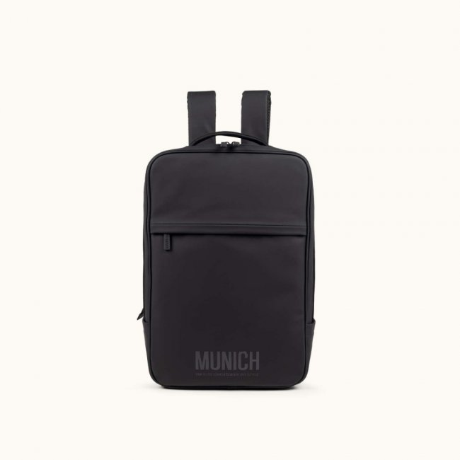 ESSENCE RECYCLED FW25 BACKPACK C/BLACK - NEGRO