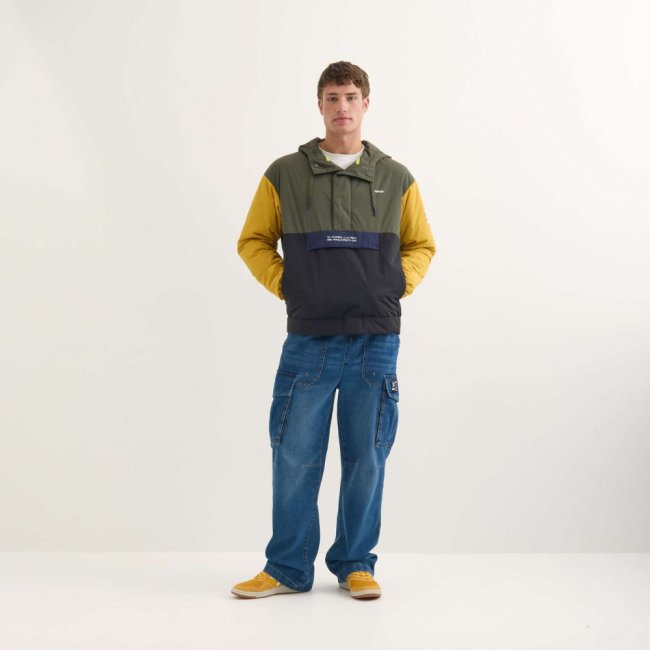 Cover MUNICH streetwear hombre de poliéster multicolor - MARRÓN