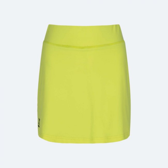 Falda MUNICH Winner de poliéster-elastano lima - AMARILLO