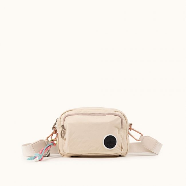 DEEP RECYCLED FW25 CROSSBODY CAMERA C/CREAM - MARRÓN