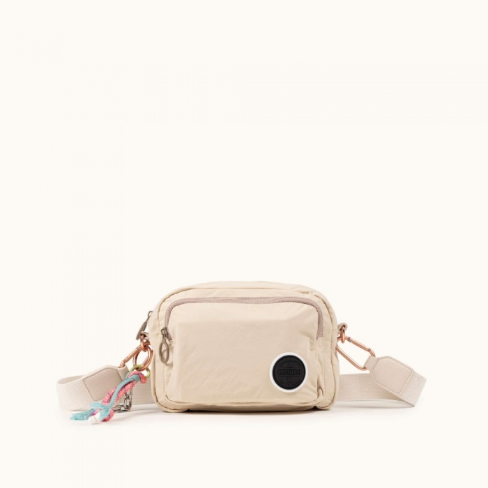 DEEP RECYCLED FW25 CROSSBODY CAMERA C/CREAM - MARRÓN