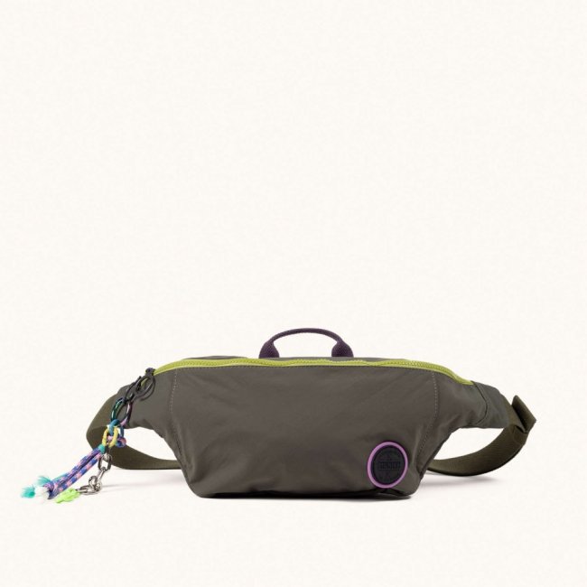 DEEP RECYCLED FW25 FANNYPACK XL C/KHAKI - VERDE