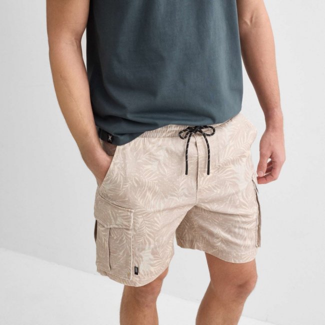 Bermuda MUNICH Tropic lifestyle de algodón-elastano camel - CAMEL