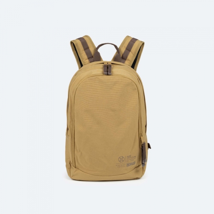 TECA RECYCLED BACKPACK C/HONEY - CAMEL