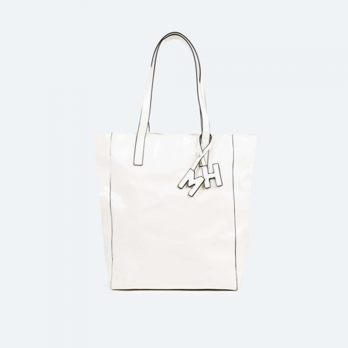 MH SHOPPER SS25 C/WHITE - BLANCO